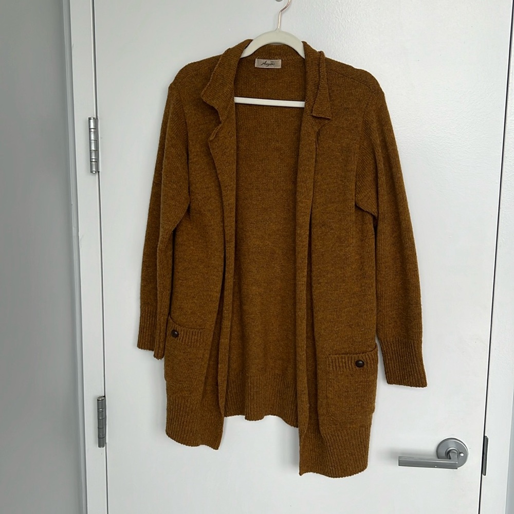 Ichi Wool Cardigan Sweater (M)